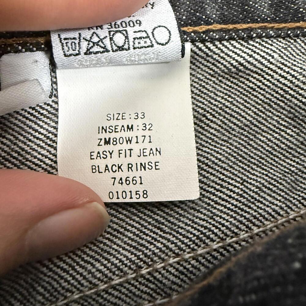 Calvin Klein Black Jeans Sunflower Men’s 33x32 - Picture 7 of 14